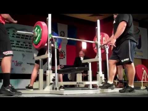 Robert Crawford: 2012 IPF/NAPF Pan American Bench Press Championships