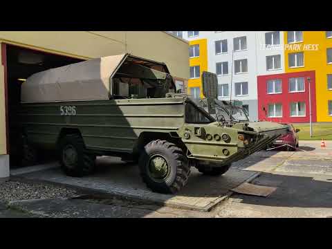 Maiausritt 2025 - BAZ-5939 und BAZ-5922 - Raketenmuseum Demen - БАЗ