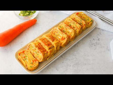 Easy Gyeran Mari - Korean Egg Roll