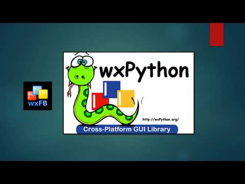 Wxpython Gui Builder Tools With Python Lecture 1