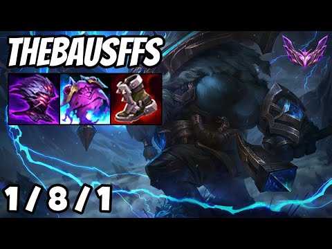 Thebausffs Ornn Top vs Karma 1/8/1