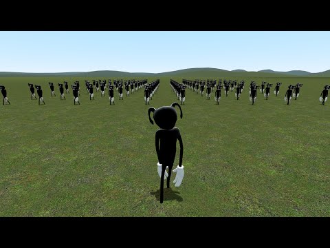 I BECAME OLD CARTOON DOG!! Garry's Mod [Cartoon Cat Trevor Henderson Cartoon Rabbit]