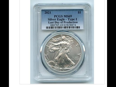 The 2021 American Silver Eagle Type 1 Seems To Have An Advantage Over The 2021 Type 2 Silver Eagle.