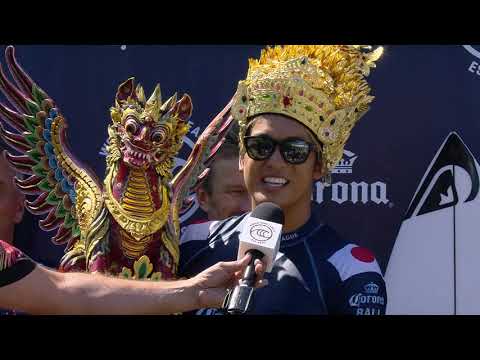 五十嵐カノアがCT第3戦「Corona Bali Protected」で初優勝！