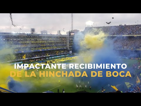 El IMPACTANTE recibimiento de la hinchada de Boca ante Racing en La Bombonera | Cadena 3 Argentina
