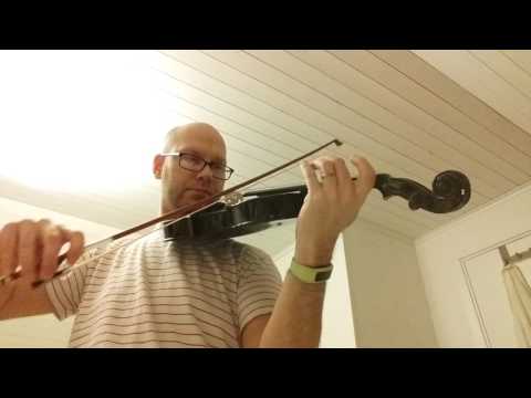 Lär mig spela fiol - 1 månad och 4 dagar