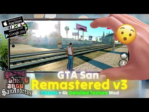 GTA SA Remastered v3 (Android/iOS) 60 FPS Mod 4K Ultra Graphics !! Real Life Mod