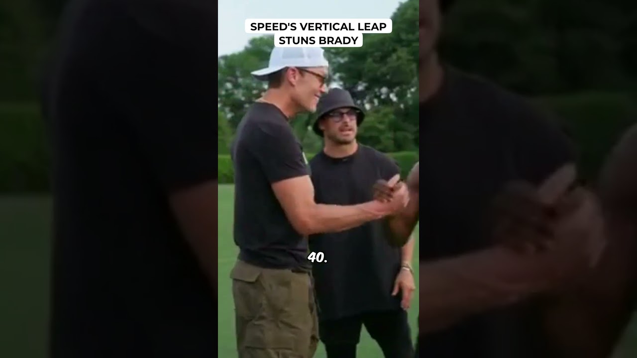 Speed's Vertical Leap Stuns Brady