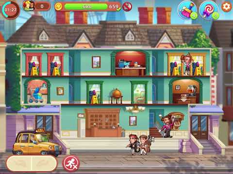 Hotel Frenzy Gameplay Part 6 | Second Hotel | (Level 11-20) - YouTube