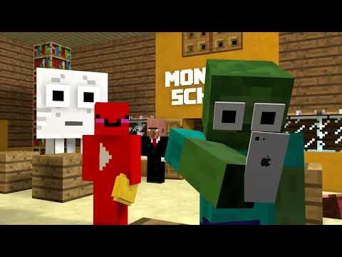 Monster School   FIFA WORLD CUP 2018 RUSSIA Challenge    Minecraft Animation