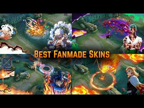 TOP 10 BEST FANMADE Anime Skins in Mobile Legends 😱 INSANE Custom Concepts! | MLBB 2026