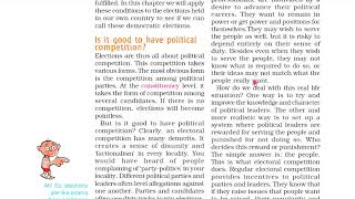 IS IT GOOD TO HAVE POLITICAL COMPETITION?,ELECTORAL POLITICS,CLASS- 9
