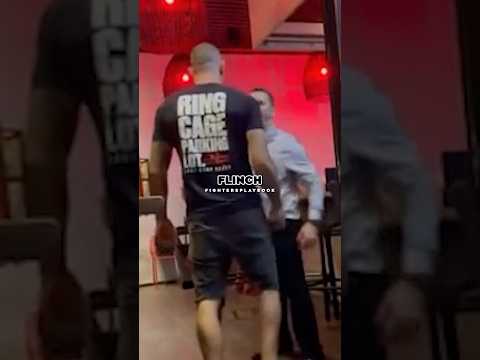 Drunk Guy Gets Instant Karma By A Kickboxing World Champion🕊️😳 #kickboxing #mma #fighter #ufc