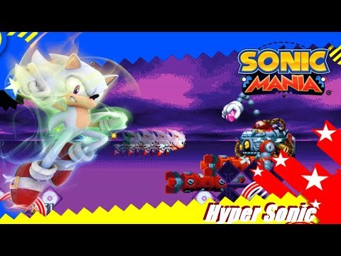 Hyper Sonic in Sonic Mania - Sonic Mania Mods