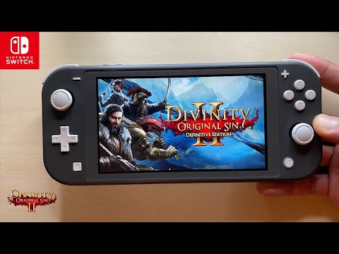Divinity: Original Sin 2 - Definitive Edition Nintendo Switch Lite Gameplay