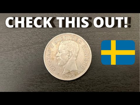 My First Silver Coin From Sweden