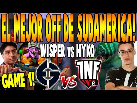 EG vs INFAMOUS.R [GAME 1] BO3 - El MEJOR OFFLANE DE SUDAMERICA! "WISPER" - DPC SA TOUR 2 2023 DOTA 2