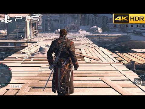 Assassin's Creed Rogue Remastered (PS5) 4K HDR Gameplay - (Full Game)