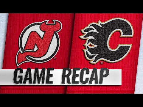 Gaudreau's six-point night powers Flames past Devils