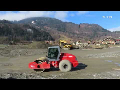 Zug Mitfahrt  Interlaken Ost - Grindelwald, Wilderswil - Zweilütschinen , Train ride, Viagem de trem