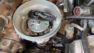Diagnostic and Repair of a 5.8L 351 Windsor Distributor Shaft Drive Gear Roll Pin