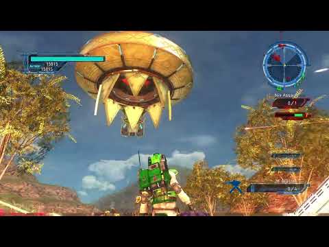 EDF 5 INFERNO RUN - Mission 61: Destroying Large Flying Saucers (Air Raider)