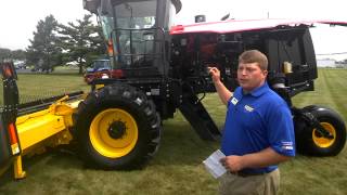 preview picture of video 'New Holland Media Day - Speedrower 160 SP Windrower'