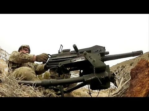 General Dynamics Ordnance & Tactical Systems - MK19 40mm Grenade Machine Gun [480p]
