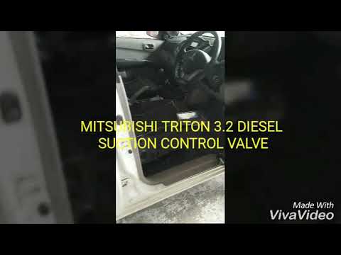 Mitsubishi Triton 08 suction control valve