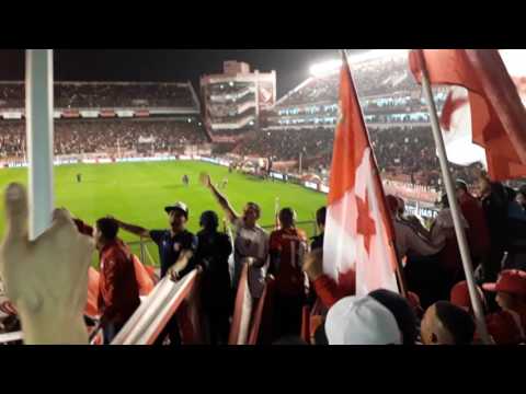 "Recibimiento de independiente vs Lanús" Barra: La Barra del Rojo • Club: Independiente