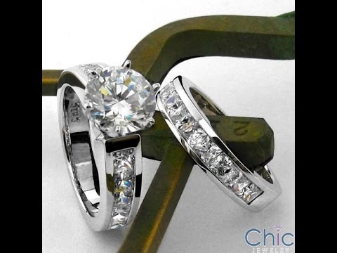 Round 1.75 stone in Platinum Setting - P5675E