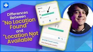 Difference between No Location Found And Location Not Available