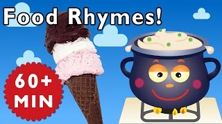 Food Rhymes | Nursery Rhymes from Mother Goose Club!