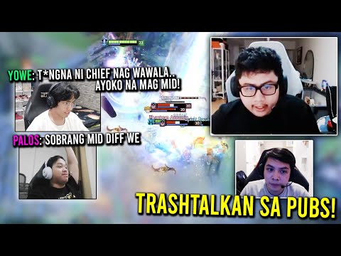 ARMEL finoodtrip ang INVOKER ni YOWE sa mid! - TRASHTALKAN GAME (feat. Natsumi Palos)