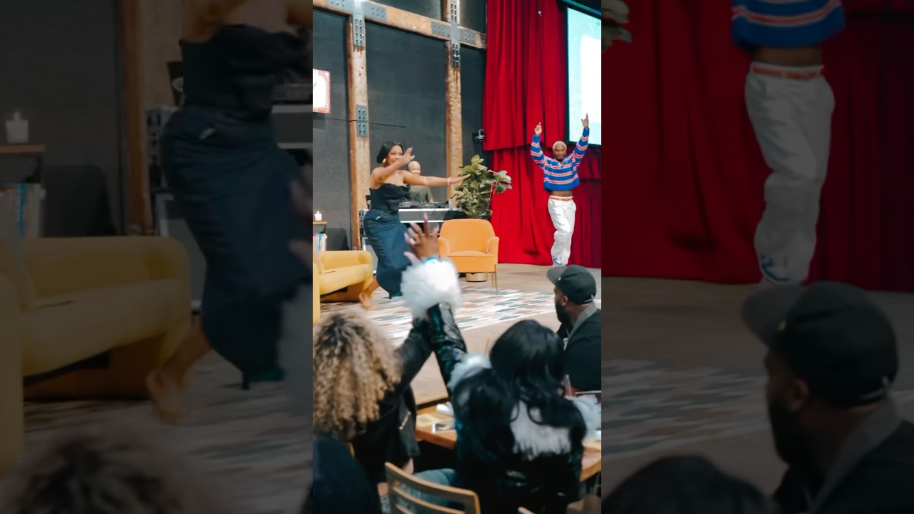 Twerking with Tamron Hall!