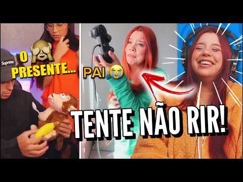 A VANESSA DEU GATILHO NA LARISSA COM ESSE MEME 😂😂  - MELHORES SHORTS  TENTE NÃO RIR (JOVENS REAGEM)