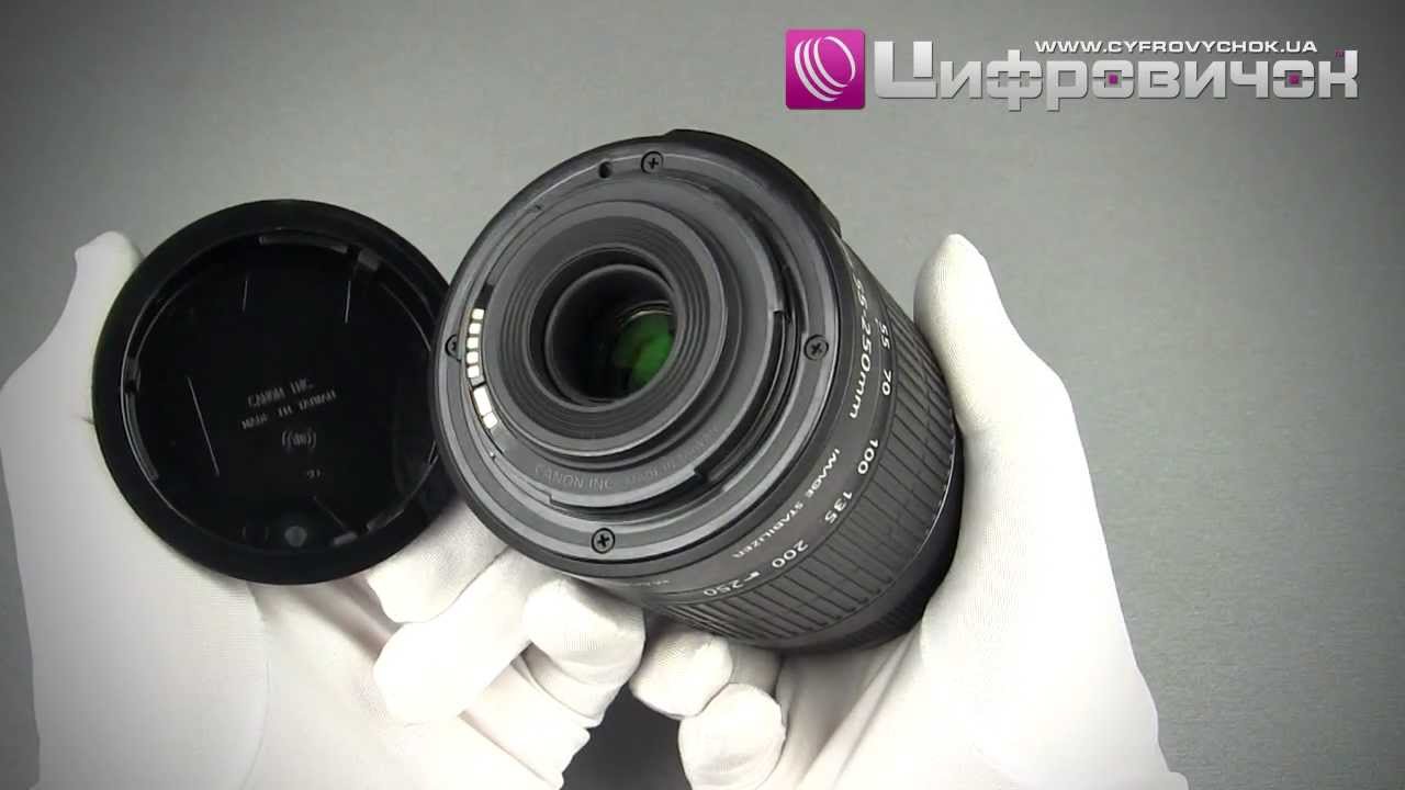 Canon EF-S 55-250mm f/4-5.6 IS II