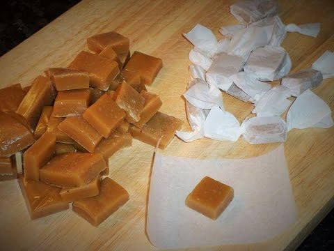 DIY: Karamellbonbons Selber Machen - Karamell Selbstgemacht (Rezept)
