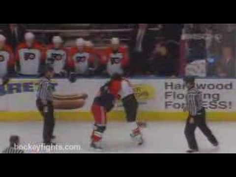 Mike Richards vs Sean Avery