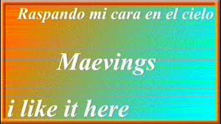 Cover art for Maevings - Raspando mi cara en el cielo
