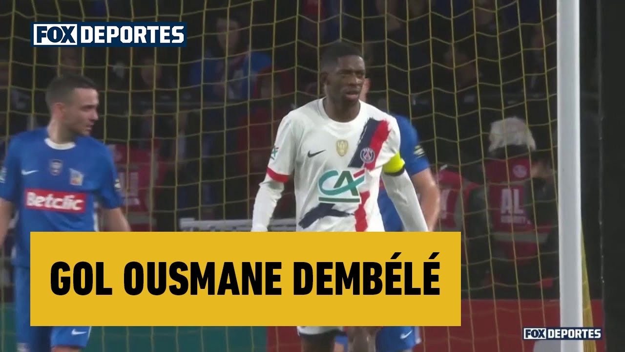 🔥 PENAL Y GOL Ousmane Dembélé | Fontenay 0-2 PSG | Ronda de 64 | Copa de Francia 2025/2