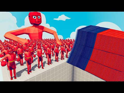 200x BOXER + 1x GIANT vs EVERY GOD - Totally Accurate Battle Simulator TABS