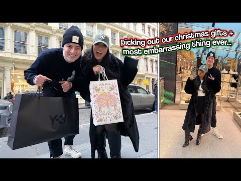Picking Out Our Christmas Gifts + Most Embarrassing Thing Ever... Vlogmas Day 15