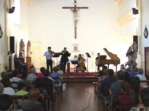 John Christopher Pepusch- Sonata en Do Mayor para Flauta, Violín y Bajo continuo.