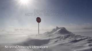 preview picture of video '1/26/2014 South Central MN Intense Ground Blizzard'