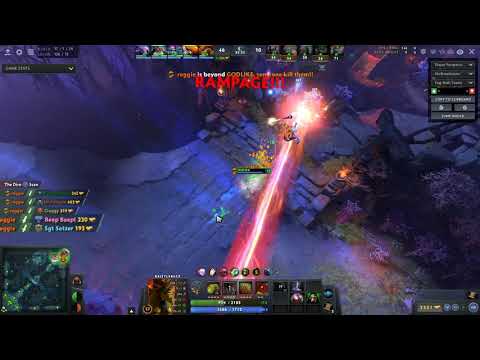 [Dota Funny] 2 second bristleback fountain rampage
