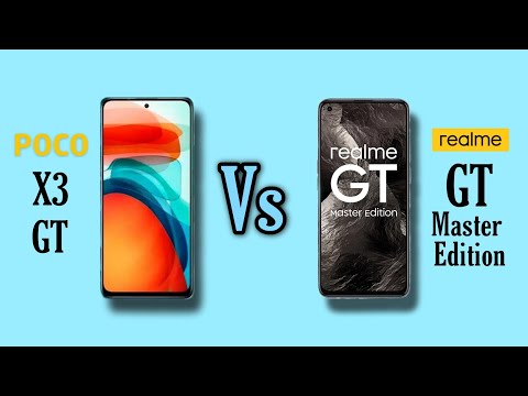 Poco x3 GT vs realme GT master edition full comparison