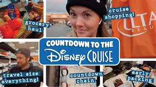 Countdown to Disney Cruise! 🛳️ Shopping for Cruise Clothes + Grocery Haul 🛍️