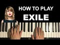 Taylor Swift – Exile ft. Bon Iver (Piano Tutorial Lesson)