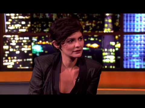 Audrey Tautou live at the "Jonathan Ross Show" (2013) - TV excerpt